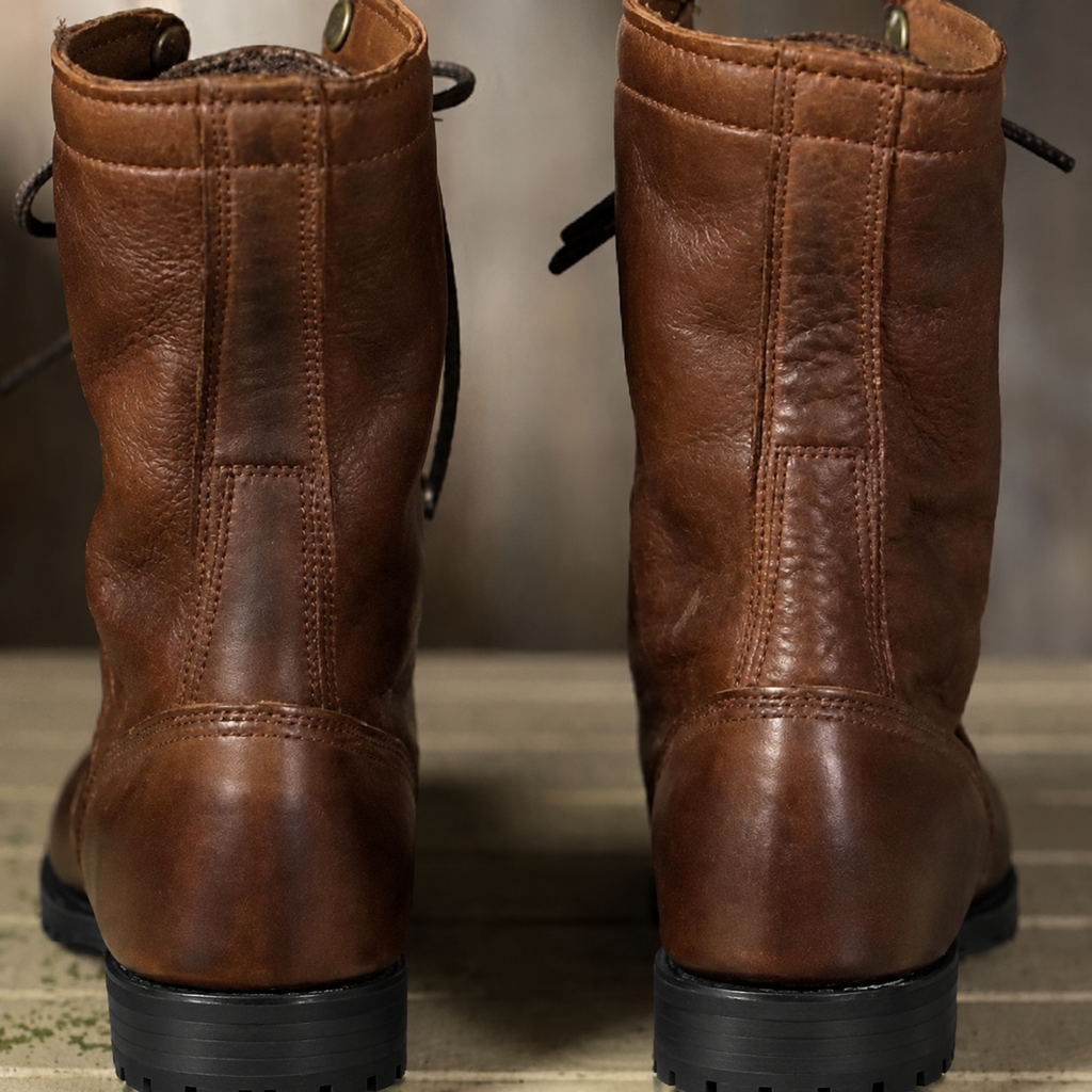 Women's Lace-Up Leather Ankle Boots 3