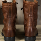 Women's Lace-Up Leather Ankle Boots 3