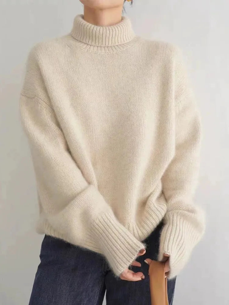 Women's Luxe Soft Turtleneck Sweater 3