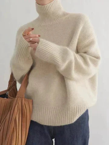 Women's Luxe Soft Turtleneck Sweater 2