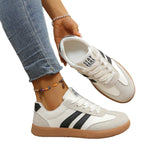 Women's Classic Lace-Up Court Sneakers 5
