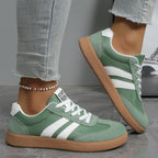 Women's Classic Lace-Up Court Sneakers 4