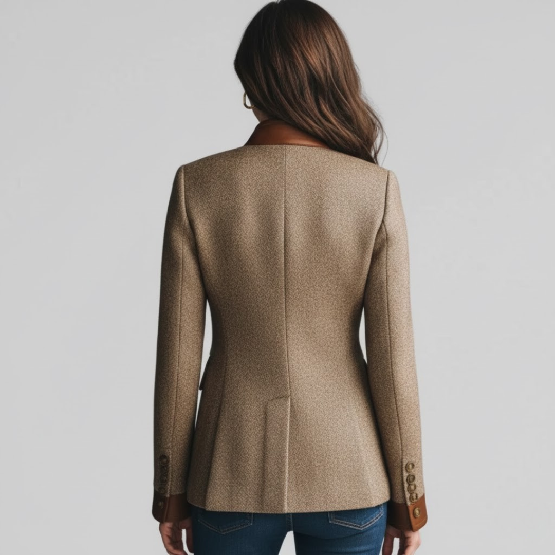 Women's Heritage Tweed Button Jacket 2