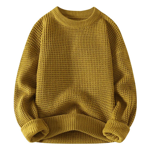 Men's Thermal Knit Crewneck Pullover 2