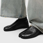 Women's Split-Toe Leather Tabi Loafers 6
