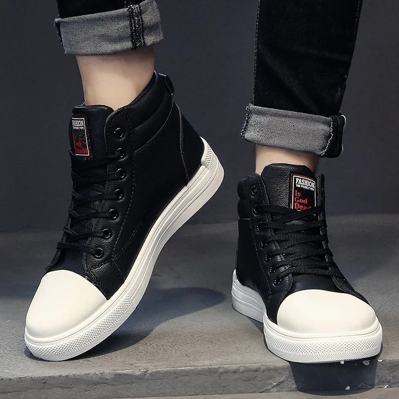 Women's Orthopedic High-Top Lace-Up Sneaker Boots 4