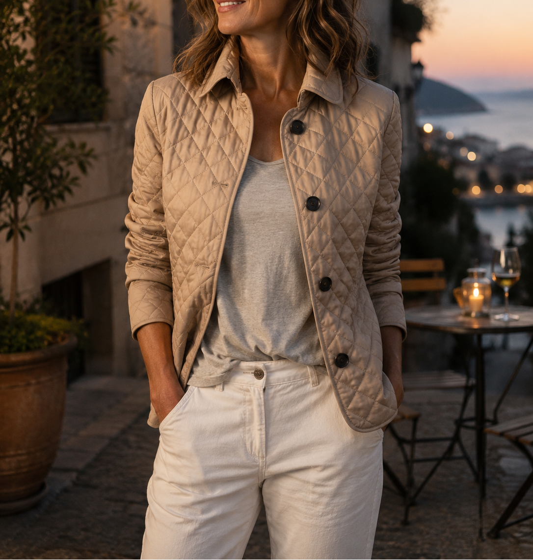 Women's Lightweight Diamond-Quilted Jacket 2