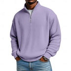 Women's Ribbed Quarter-Zip Pullover 3