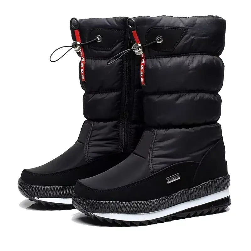 Women's Waterproof Insulated Pull-On Snow Boots 2